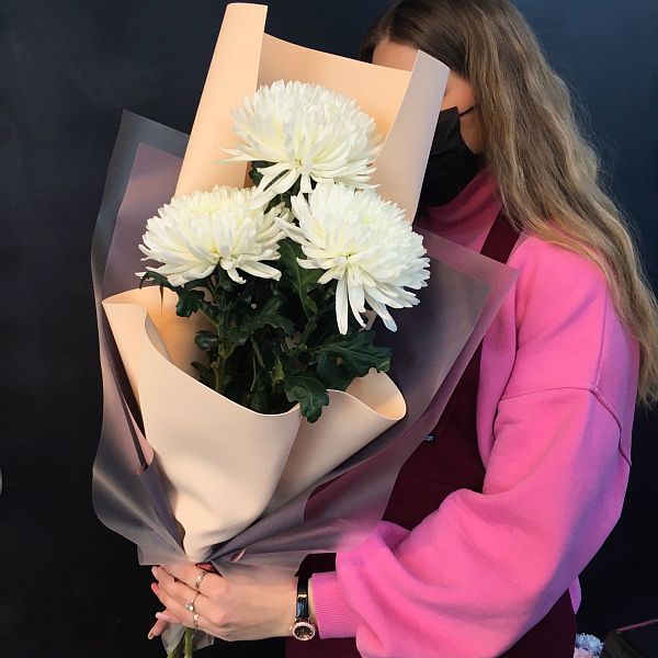 Букет Великолепная хризантема